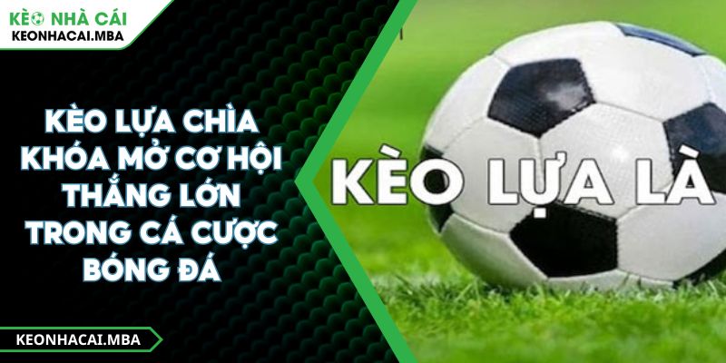 Kèo Lựa Chìa Khóa Mở Cơ Hội Thắng Lớn Trong Cá Cược Bóng Đá 1 Kèo Lựa Chìa Khóa Mở Cơ Hội Thắng Lớn Trong Cá Cược Bóng Đá
