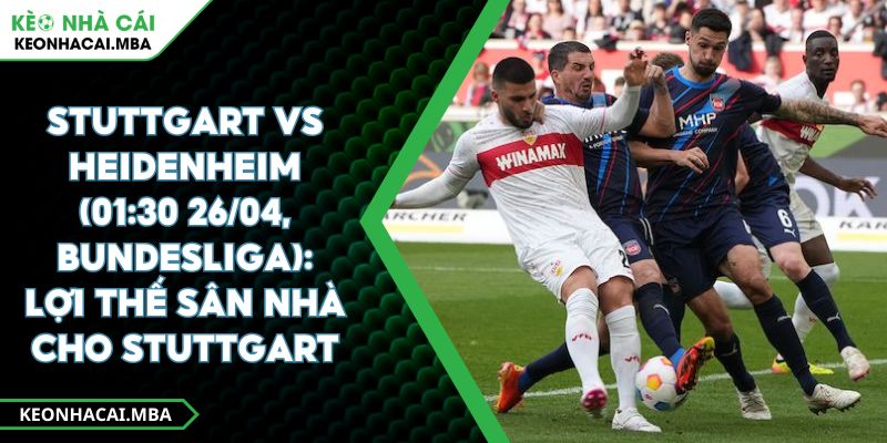 Stuttgart Vs Heidenheim (01:30 26/04, Bundesliga): Lợi Thế Sân Nhà Cho Stuttgart 1 Stuttgart Vs Heidenheim (01:30 26/04, Bundesliga): Lợi Thế Sân Nhà Cho Stuttgart