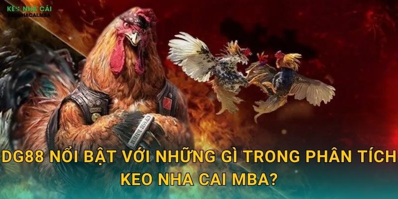 DG88 - Đẳng Cấp Châu Á Qua Lăng Kính Keo nha cai MBA 2 DG88 nổi bật với những gì trong phân tích Keo nha cai MBA?