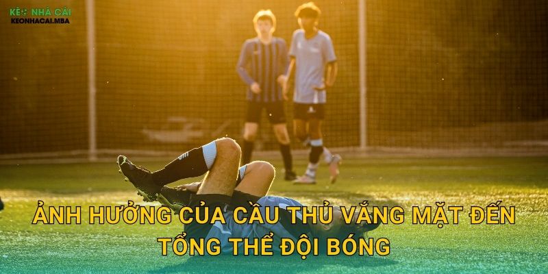 Mẹo Phân Tích Tin Chấn Thương - Đánh Giá Đúng Sức Mạnh Tại Keo nha cai MBA 3 Ảnh hưởng của cầu thủ vắng mặt đến tổng thể đội bóng