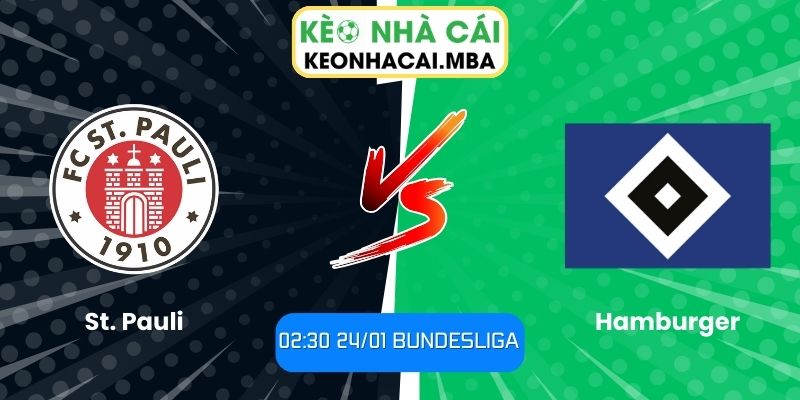 Soi kèo St. Pauli vs Hamburger (02:30 24/01, Bundesliga) 1 Soi kèo St. Pauli vs Hamburger