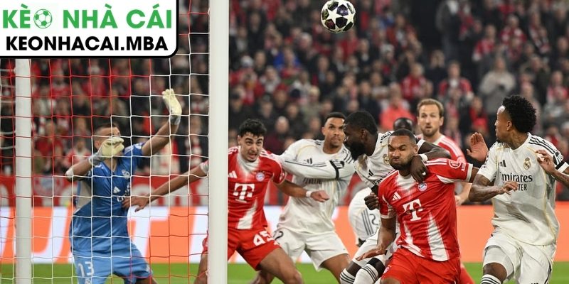 Bayern Munich vs Real Madrid: Màn so tài đỉnh cao, tranh cãi xoay quanh thẻ đỏ (Cúp C1) 2 Diễn biến bùng nổ ngay từ những phút đầu