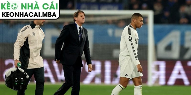 Mbappe chấn thương, Real Madrid lao đao