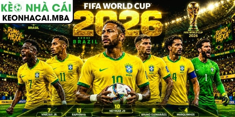 World Cup 2026 là bài test của Brazil