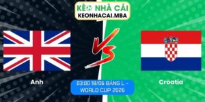 Anh vs Croatia