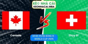 Canada vs Thụy Sĩ