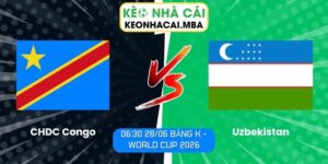 CHDC Congo vs Uzbekistan
