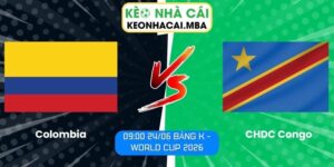 Colombia vs CHDC Congo
