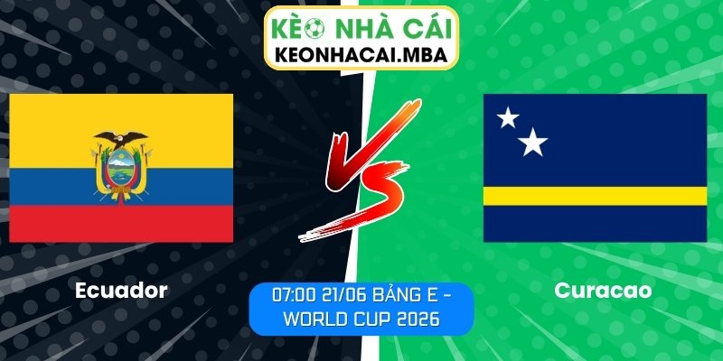 Ecuador vs Curacao