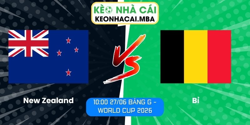New Zealand vs Bỉ