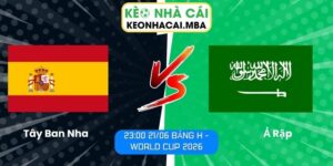 Tây Ban Nha vs Ả Rập