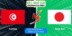 Tunisia vs Nhật Bản