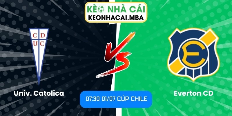 Univ. Catolica vs Everton CD