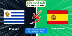 Uruguay vs Tây Ban Nha