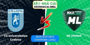 CS Universitatea Craiova vs ML Vitebsk
