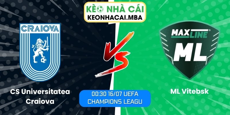 CS Universitatea Craiova vs ML Vitebsk