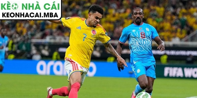 Colombia áp đảo Ghana ngay từ những phút đầu trận