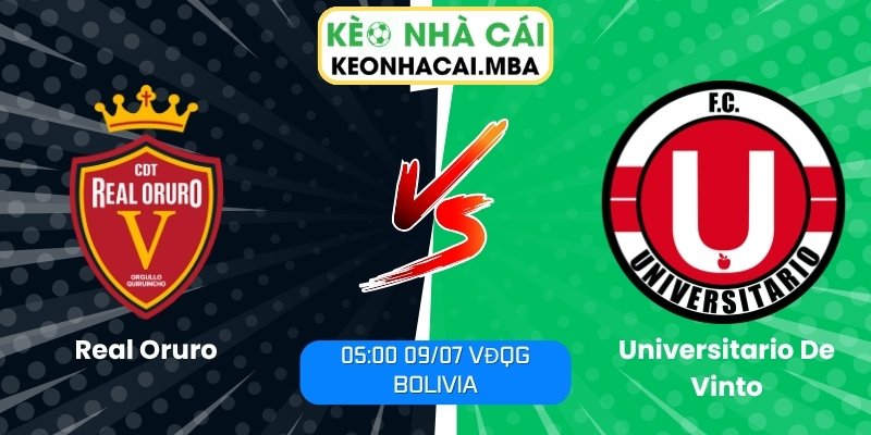 Real Oruro vs Universitario De Vinto