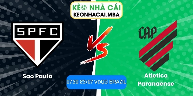 Sao Paulo vs Atletico Paranaense