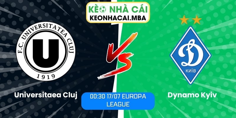 Universitaea Cluj vs Dynamo Kyiv